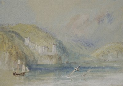 Die Seine bei Tancarville, ca. 1832 von Joseph Mallord William Turner